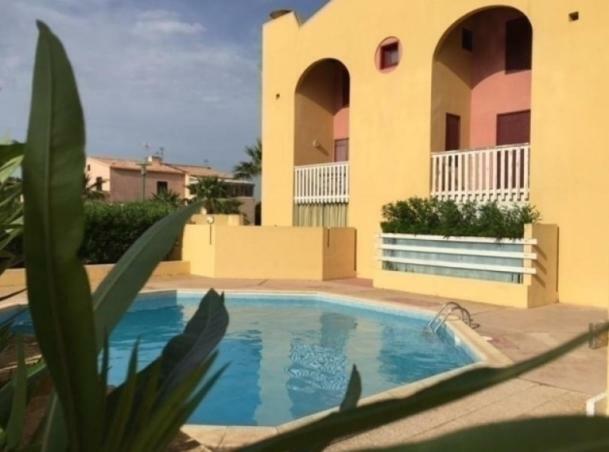 Coquet Studio A 150M De La Plage Lägenhet Le Barcarès Exteriör bild